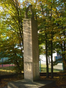 Památník suchdolským obětem 2. světové války. Foto František Cinger 